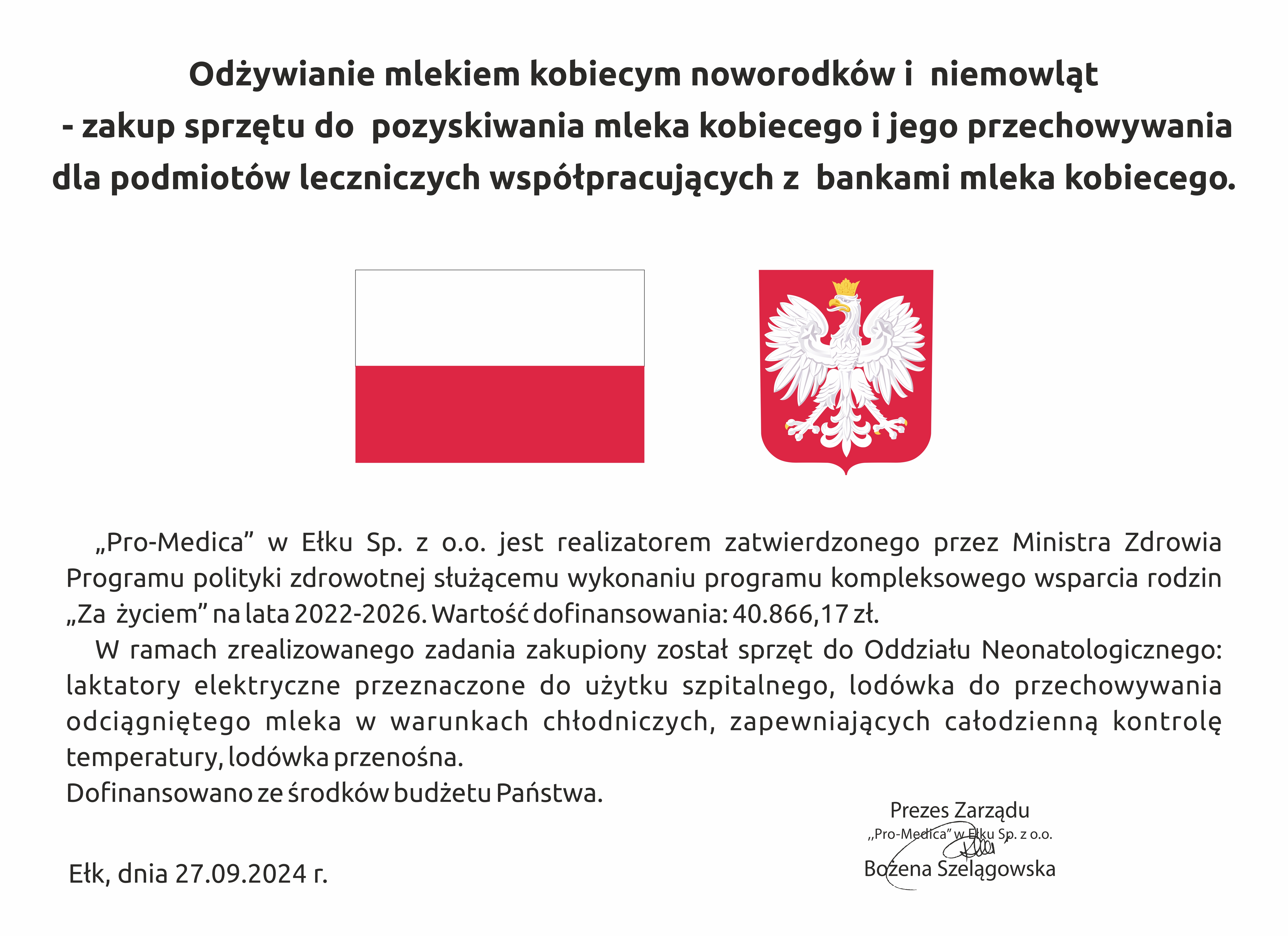 Odżywianie mlekiem kobiecym noworodków i niemowląt