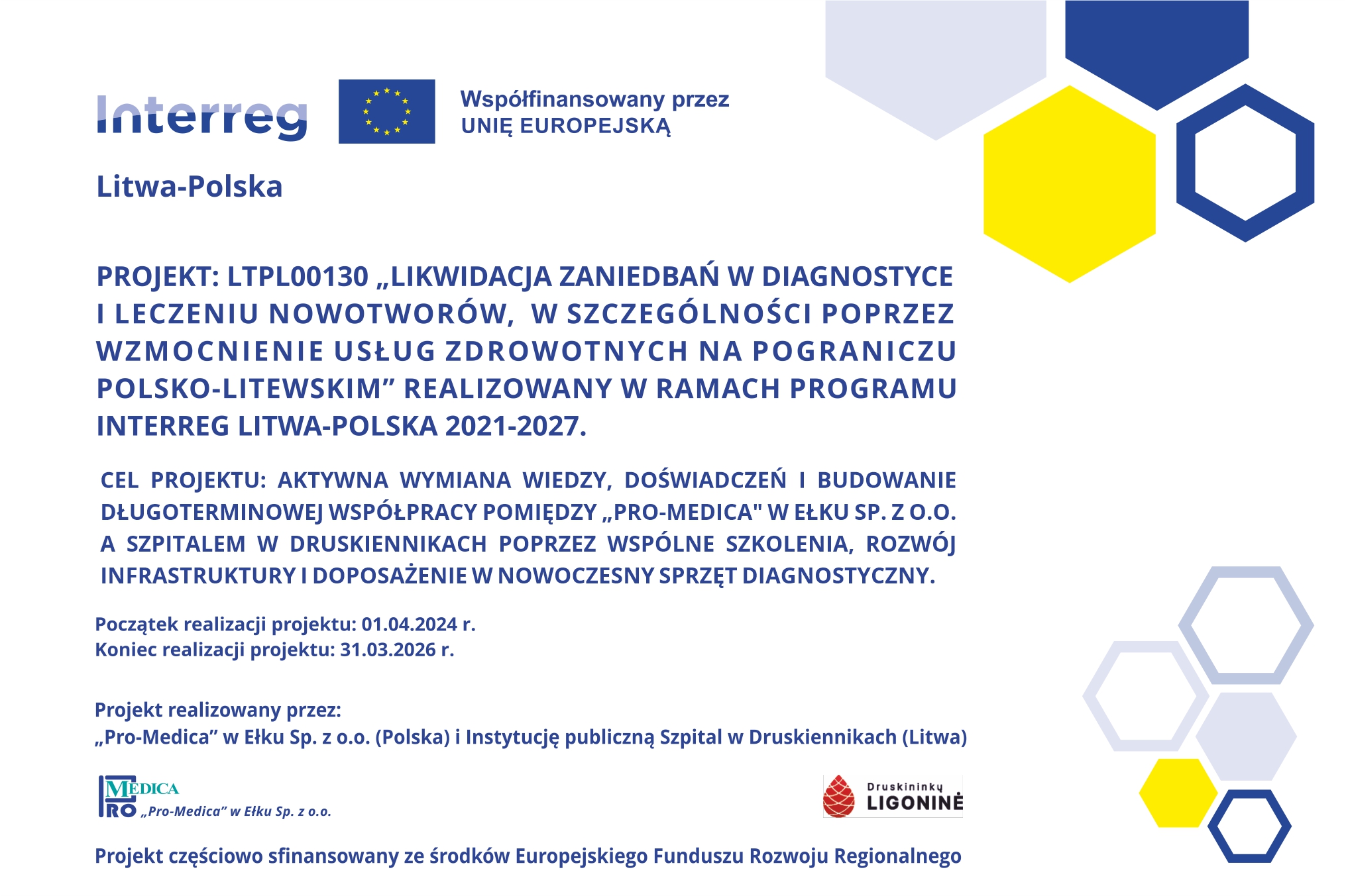 Projekt Polska-Litwa LTPL00130