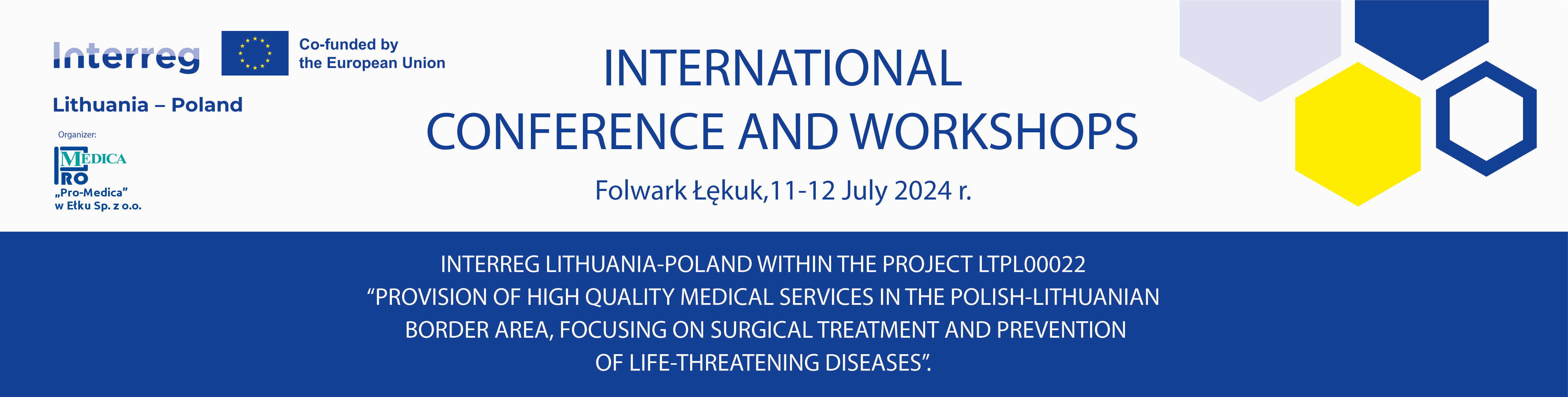 Konferencja Międzynarodowa i Warsztaty Interreg Litwa-Polska - english